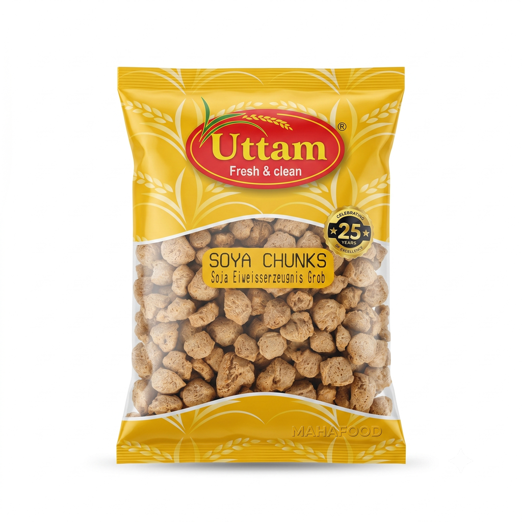 UTTAM SOYA CHUNKS,250G