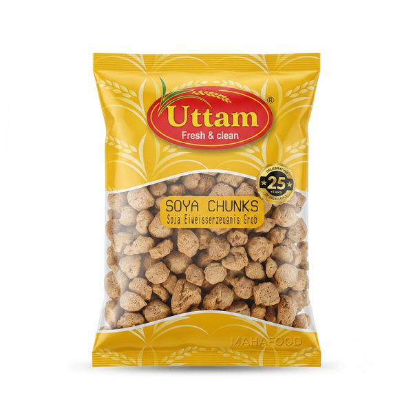 UTTAM SOYA CHUNKS,250G