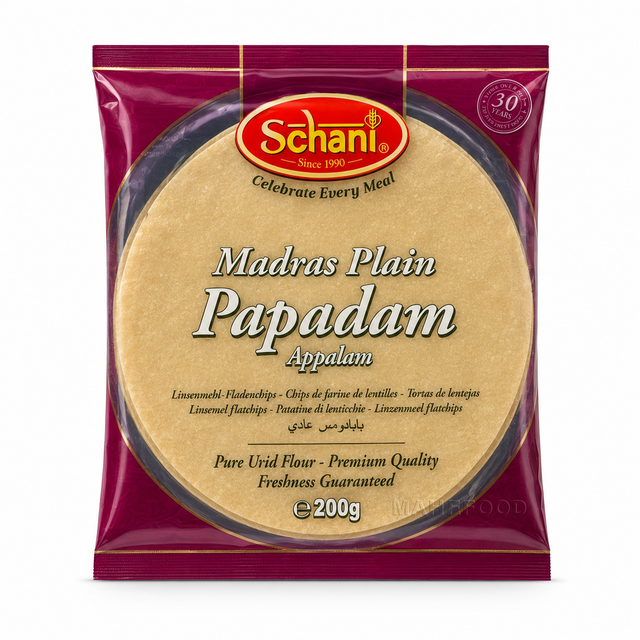 SCHANI MADRAS PLAIN PAPADAM,200G