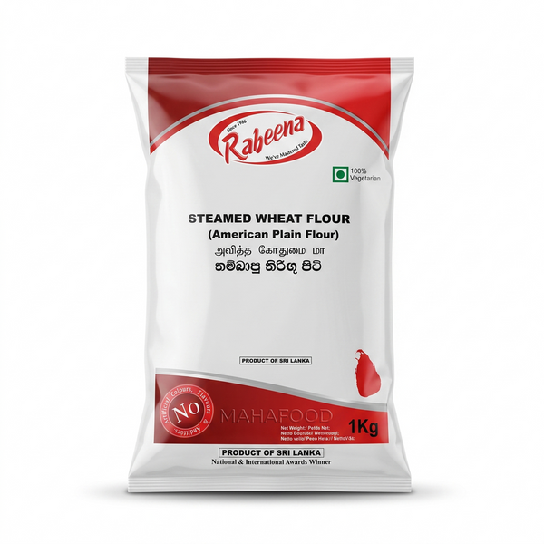 RABEENA STEAMED WHEAT FLOUR (AMERICAN PLAIN FLOUR),1KG