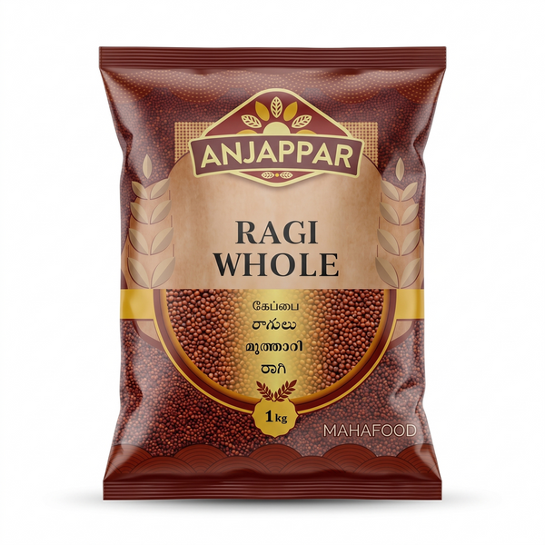 ANJAPPAR RAGI WHOLE,1KG