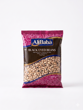 ALIBABA-BLACK EYED BEANS 500G