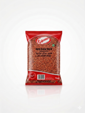 RABEENA RED RAW RICE,1KG