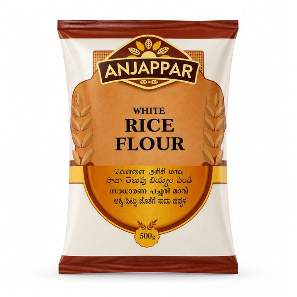 ANJAPPAR WHITE RICE FLOUR,500G