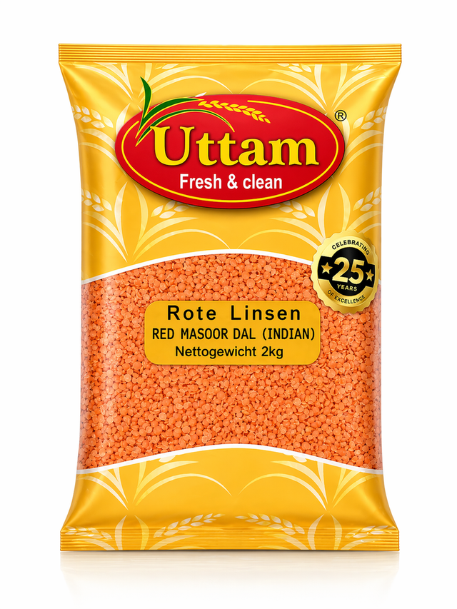 UTTAM-RED MASOOR DAL 2KG
